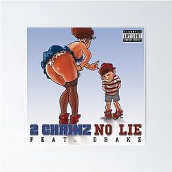 2 Chainz Lie Poster