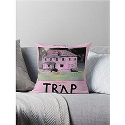 2 Chainz & pretty girls like trap music throw pillow
