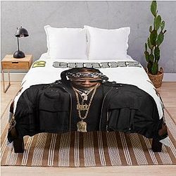 Rapper Chainz Throw Blanket