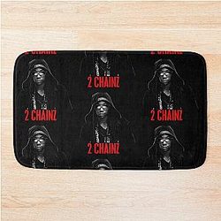 2 Chainz Black Bath Mat