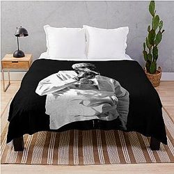 2 Chainz Black Throw Blanket