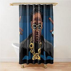 2 Chainz NFT Pixel Shower Curtain