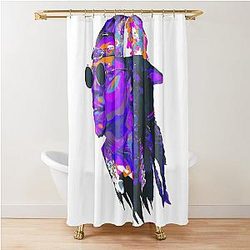 Color Art 2 Chainz Shower Curtain