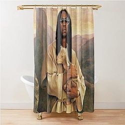 2 Chainz Vintage God Shower Curtain