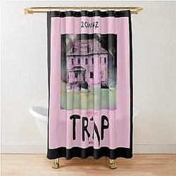 2 Chainz fans of trap music shower curtain