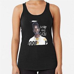 2 Chainz So Help Me God Album Cover Racerback Tank Top