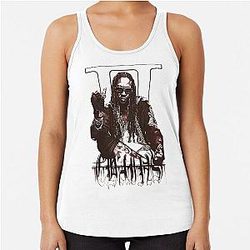 Chainz Black Art Racerback Tank Top