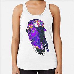 Color Art Chainz Racerback Tank Top