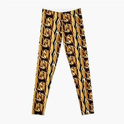 2 Chainz Gold Leggings