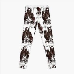 2 Chainz Black Art Leggings