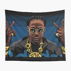 2 Chainz NFT Pixel Tapestry