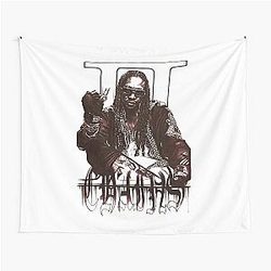 Chainz Black White Art Tapestry