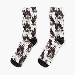 Chainz Black Art Socks