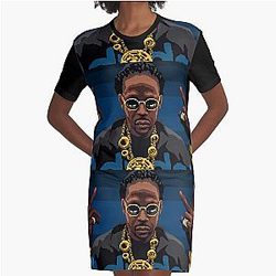 2 Chainz NFT Graphic T-Shirt Dress