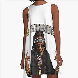 2 Chainz A Line Dress