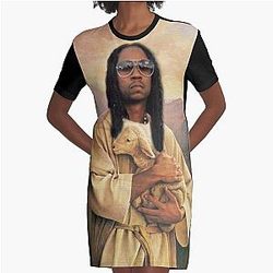 2 Chainz Vintage Graphic T-Shirt Dress