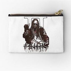 2 Chainz Black Art Zipper Pouch