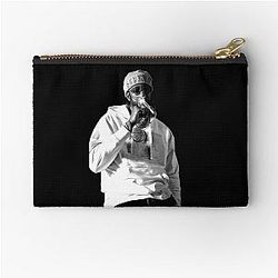 Chainz Black Zipper Pouch