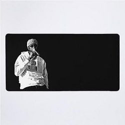 2 Chainz Black Desk Mat