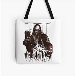 Chainz Black and White Art Tote Bag