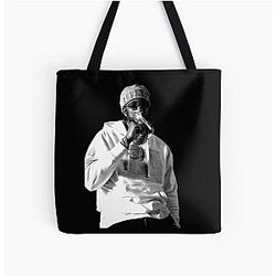 2 Chainz Black Tote Bag