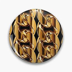 2 Chainz Gold Pin