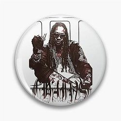 2 Chainz Black Art Pin