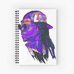 Color Art Spiral Notebook 2 Chainz