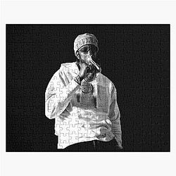 2 Chainz White Jigsaw Puzzle
