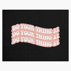 Do Your Thing 21  drake 21 savage  pink Jigsaw Puzzle RB1711