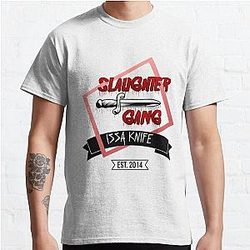 Slaughter Gang - 21 Savage - Issa Knife Classic T-Shirt RB1711