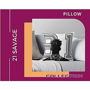 21 Savage Throw Pillow