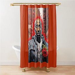 Tupac Shakur Shower Curtain