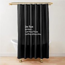 Dear Mama by 2Pac Shower Curtain