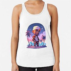 Tupac Shakur Rapper Tank Top