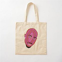 2Pac Shakur Cotton Tote Bag
