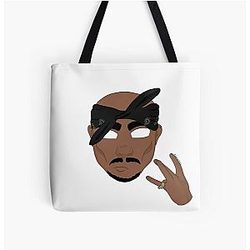Tupac Shakur West Side Tote Bag