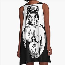 Tupac Shakur A-Line Dress