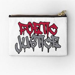 POETIC JUSTICE Tupac Amaru Shakur Zipper Pouch