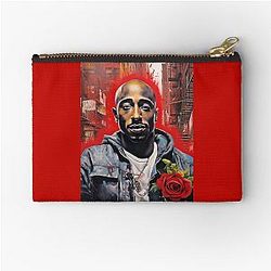 Tupac Shakur Zipper Pouch