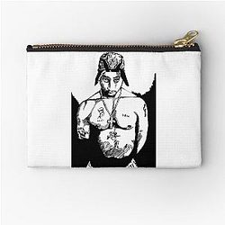 Tupac Shakur Zipper Pouch