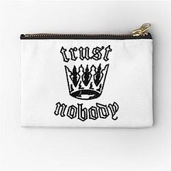 2Pac Trust Crown Zipper Pouch