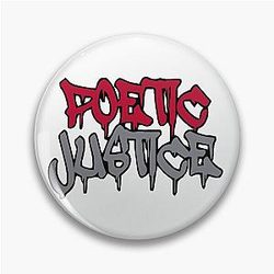 POETIC JUSTICE 2pac Tupac Shakur Pin