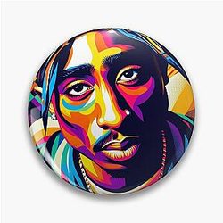 Tupac Shakur Pin