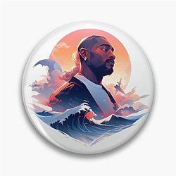Tupac Shakur Rapper Pin