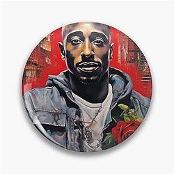 Tupac Shakur Pin