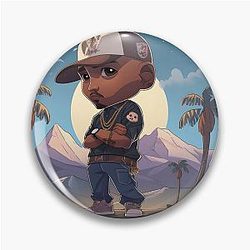 Tupac Shakur Pin