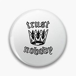 2Pac Trust Crown Pin