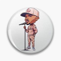 Tupac Shakur Rapper Pin