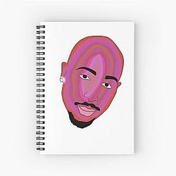Tupac Shakur Spiral Notebook